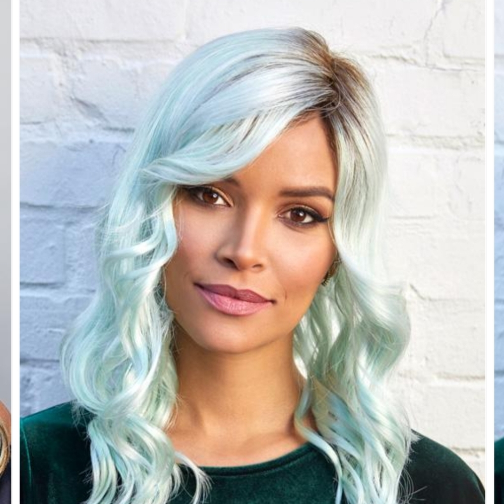 WIG - Noriko Seaglass Light Green Wig